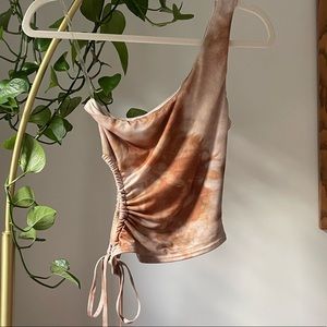 I AM GIA one shoulder top